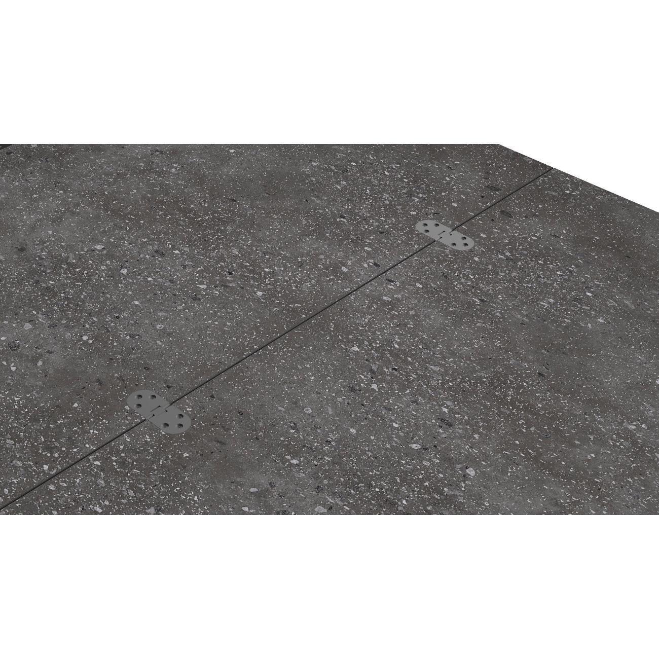 Стол журнальный Калифорния АНДРЭ Loft ЛДСП Терраццо/Черный