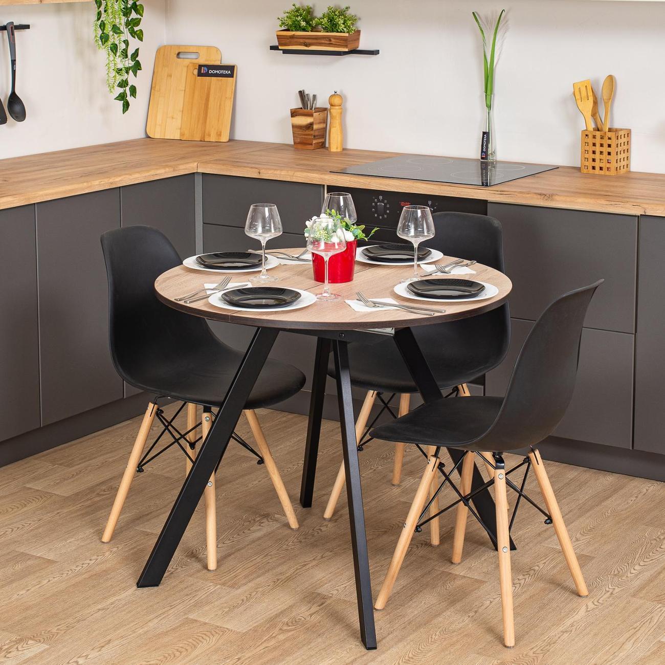 Стол обеденный Домотека Вита К ОС 95 ЧР