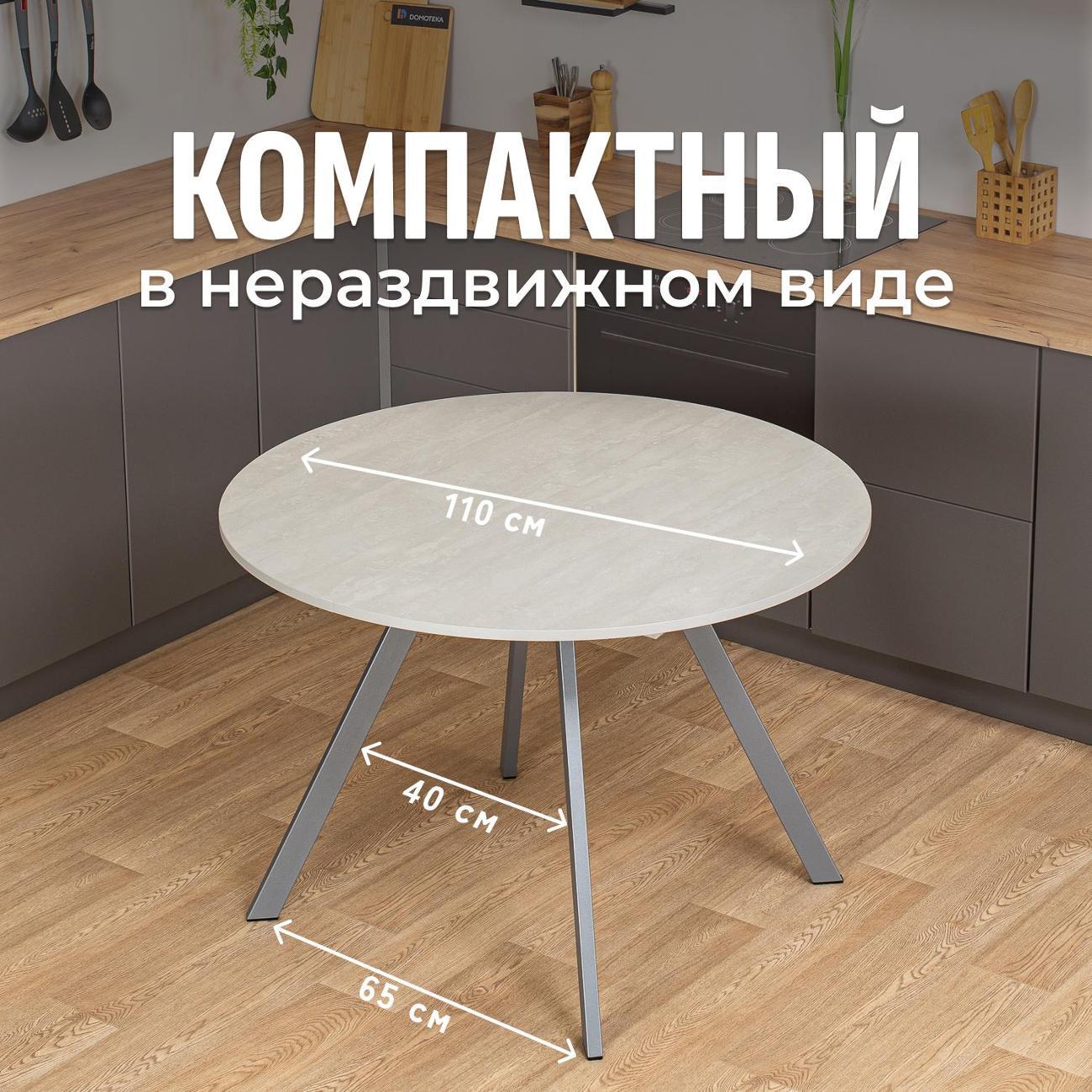 Стол обеденный Домотека Вита К-1 СБ 95 СР