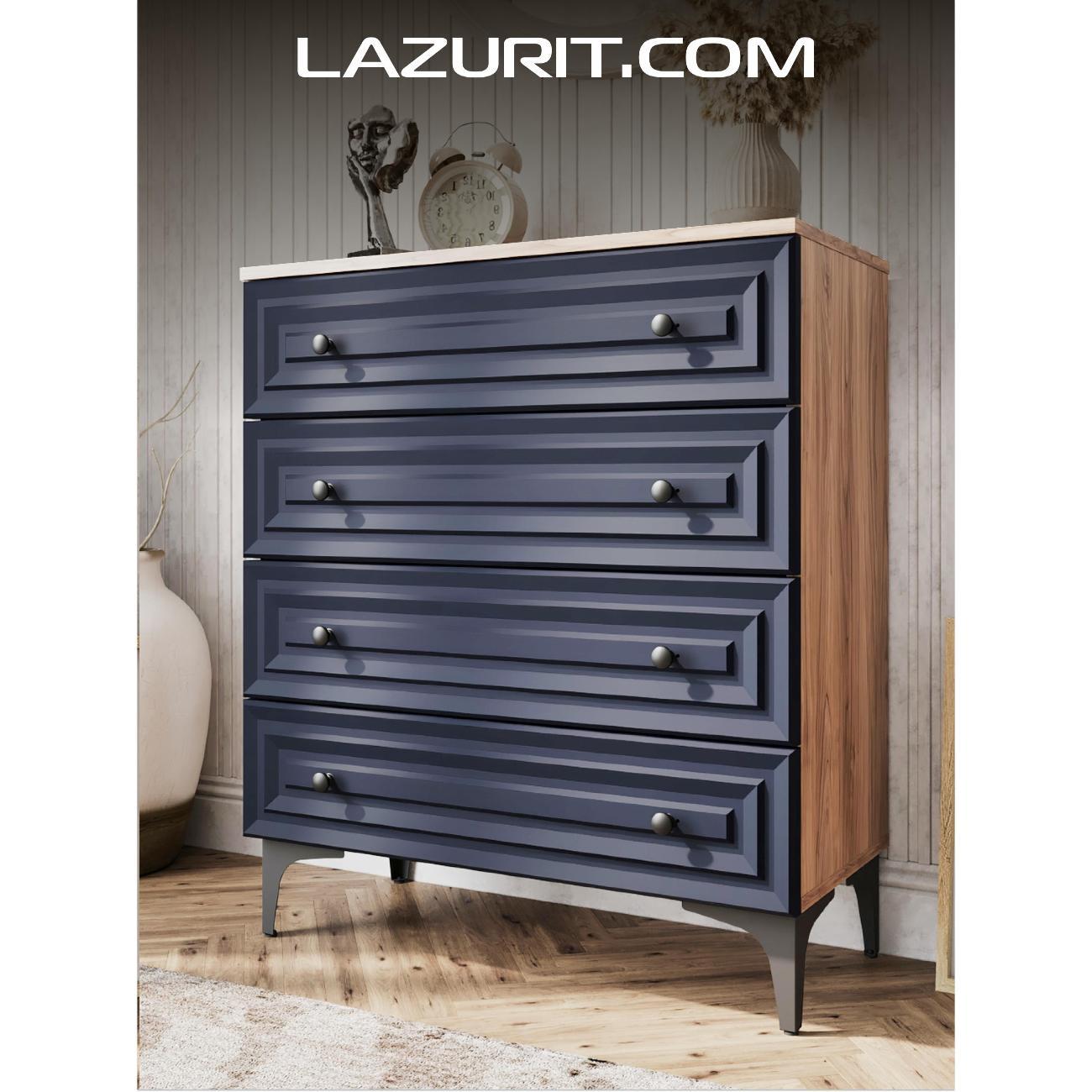Комод LAZURIT мебель Artnuvo синий фото