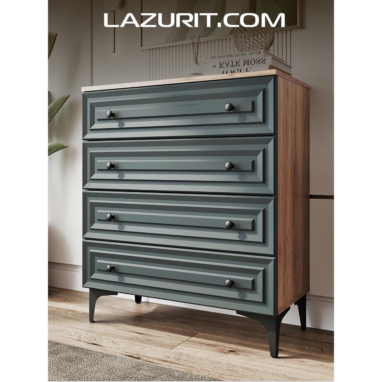 Комод LAZURIT мебель Artnuvo зеленый