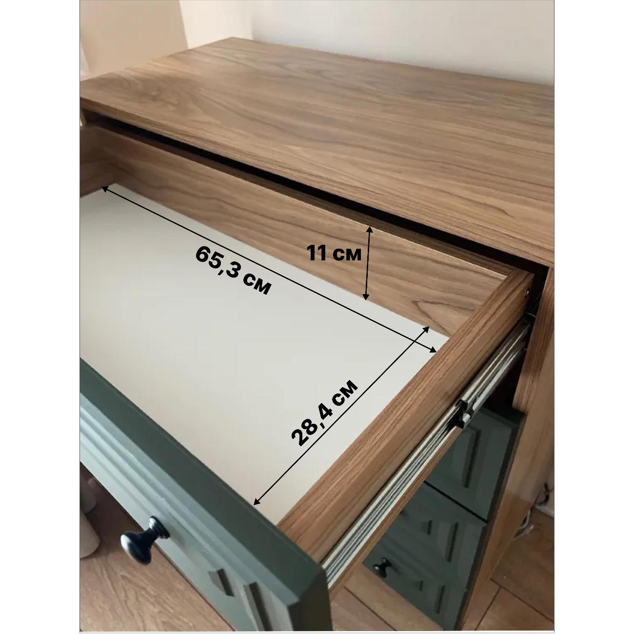 Комод LAZURIT мебель Artnuvo зеленый