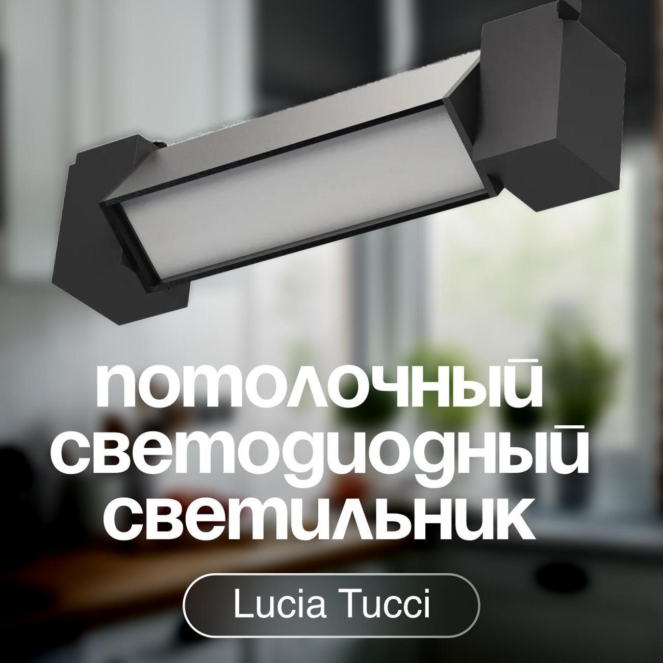 Светильник трековый, спот Lucia Tucci LTP-T018-12W-B фото