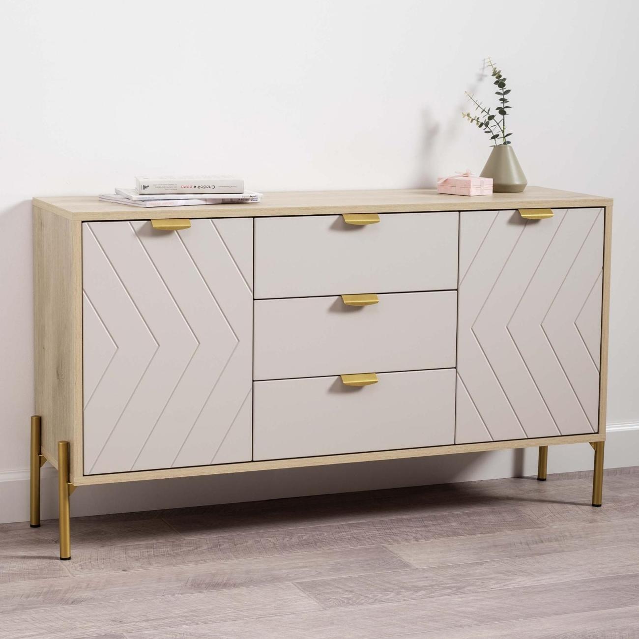 Комод Logium Венеция 16.229.01, Дуб Белый exclusive OW D4430,