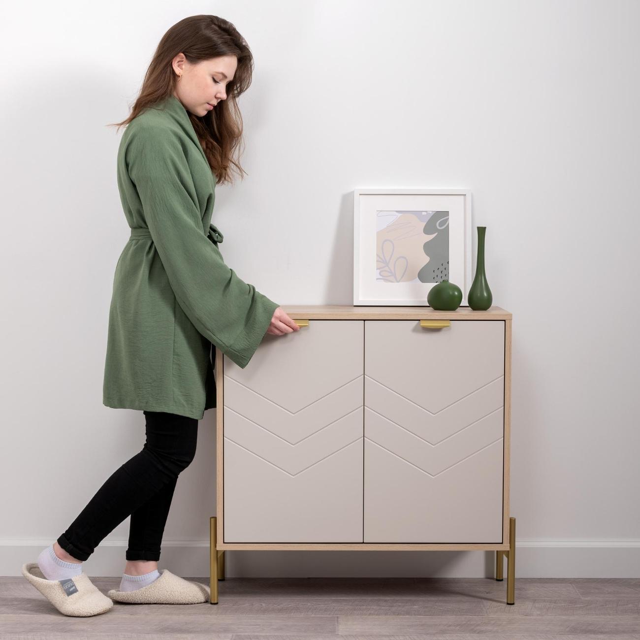 Комод Logium Венеция 16.229.02, Дуб Белый exclusive OW D4430,