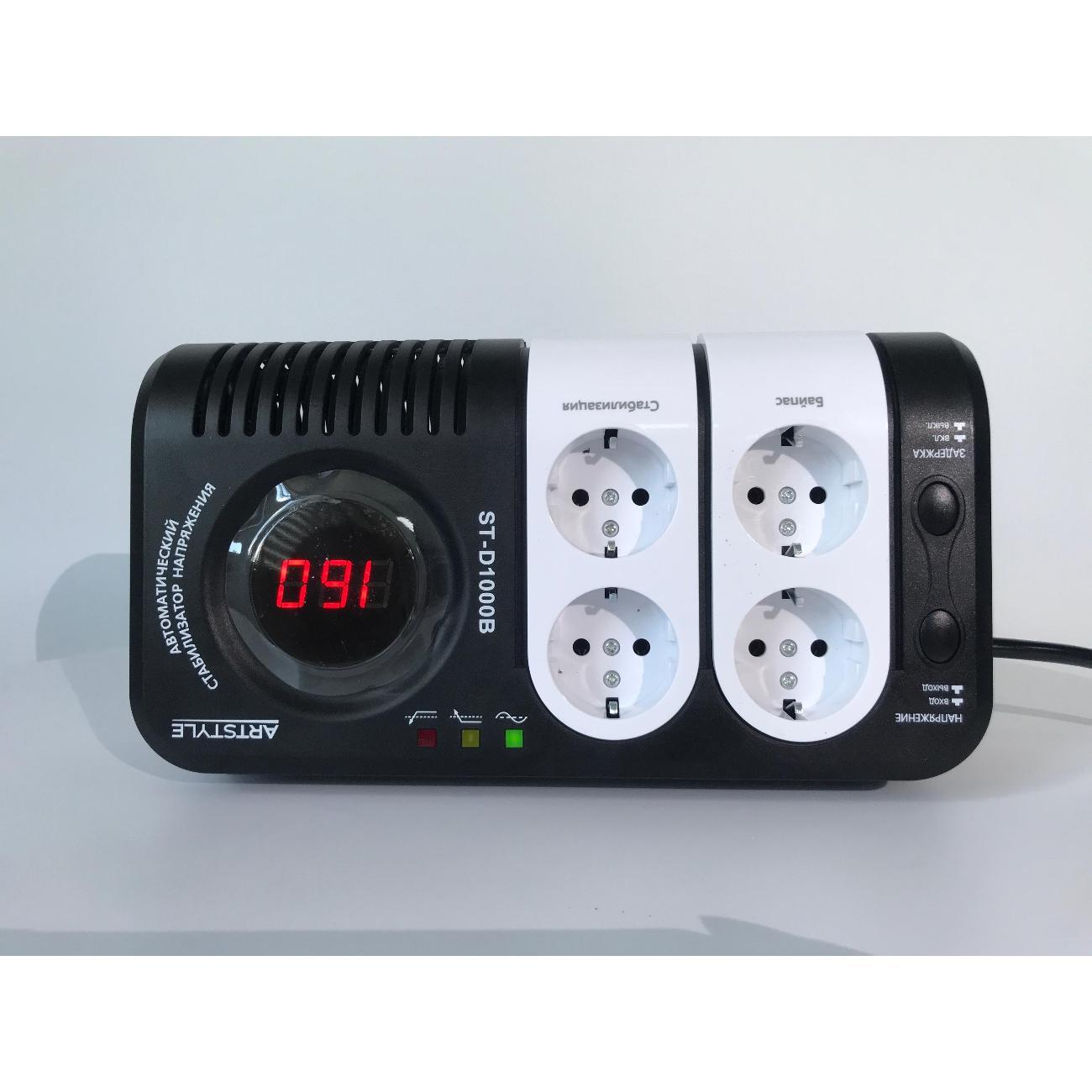Стабилизатор напряжения ARTSTYLE ST-D1000B
