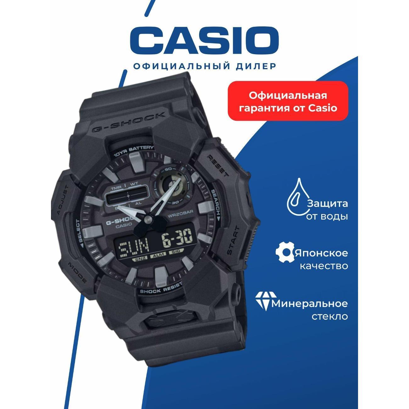 Часы наручные Casio GA-010-1A1