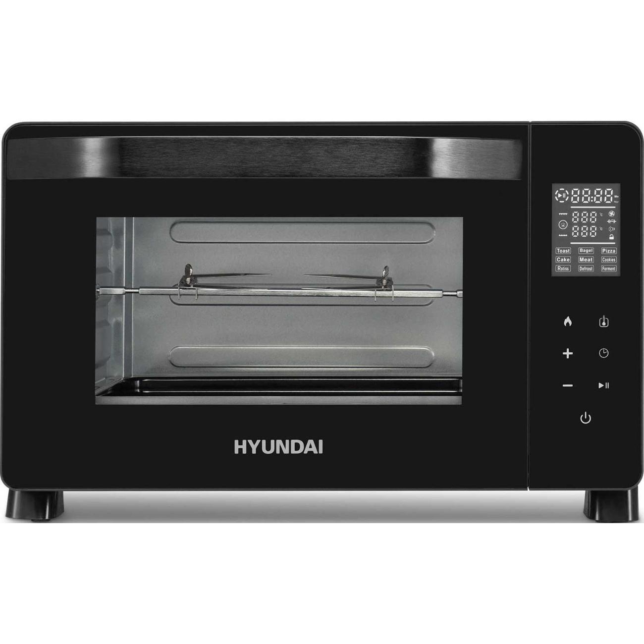 Мини-печь Hyundai MIO-HY088 23 л., 1500 Вт, черный фото