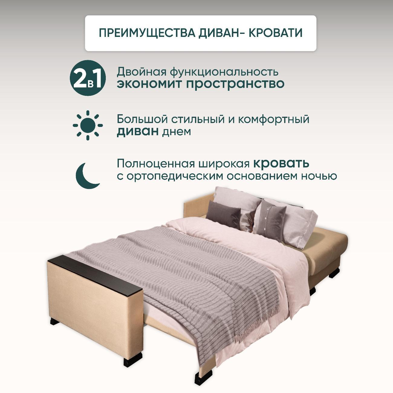 Диван Ami Николетти Люкс угловой раскладной бежевый вельвет