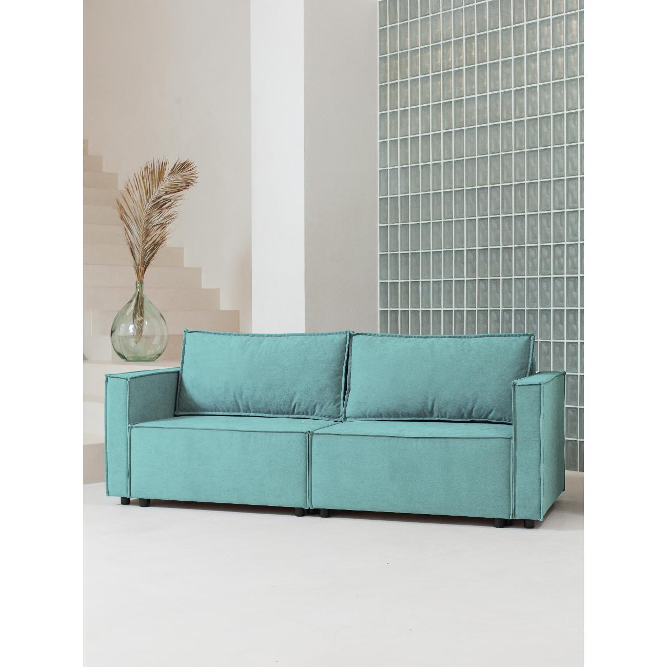 Диван CityHD ПармаПРО Бирюзовый