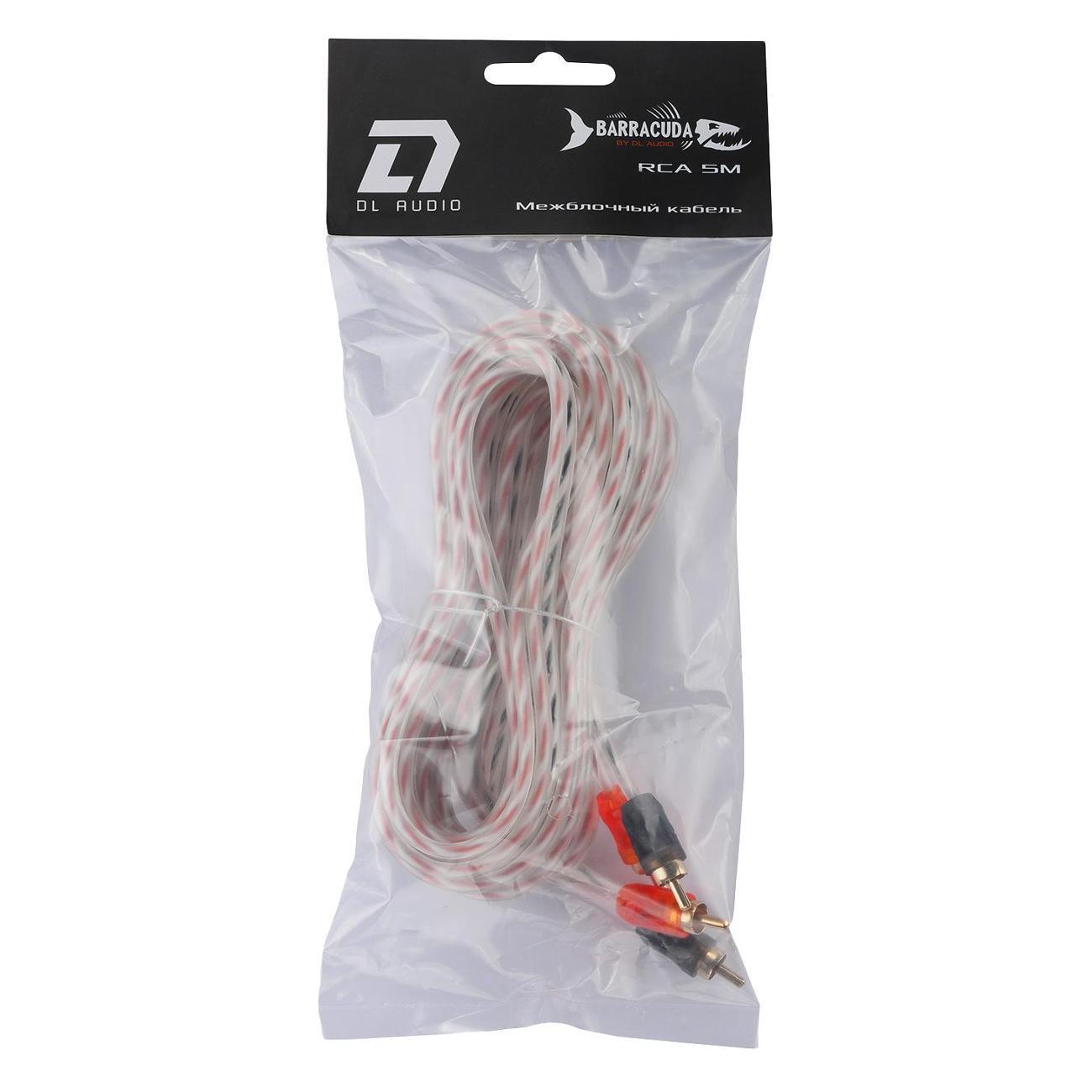 Кабель для автоакустики DL Audio Barracuda RCA 5M