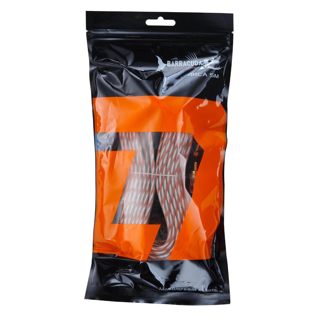 Кабель для автоакустики DL Audio Barracuda 4RCA 5M