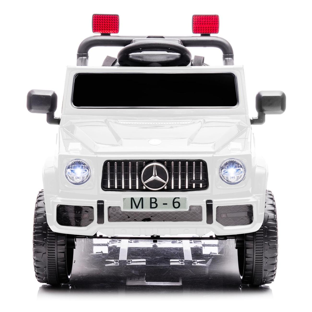 Электромобиль детский TOMMY Mercedes-Benz MB-6 белый