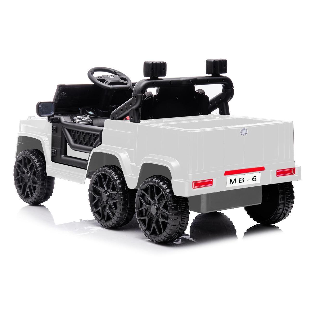 Электромобиль детский TOMMY Mercedes-Benz MB-6 белый