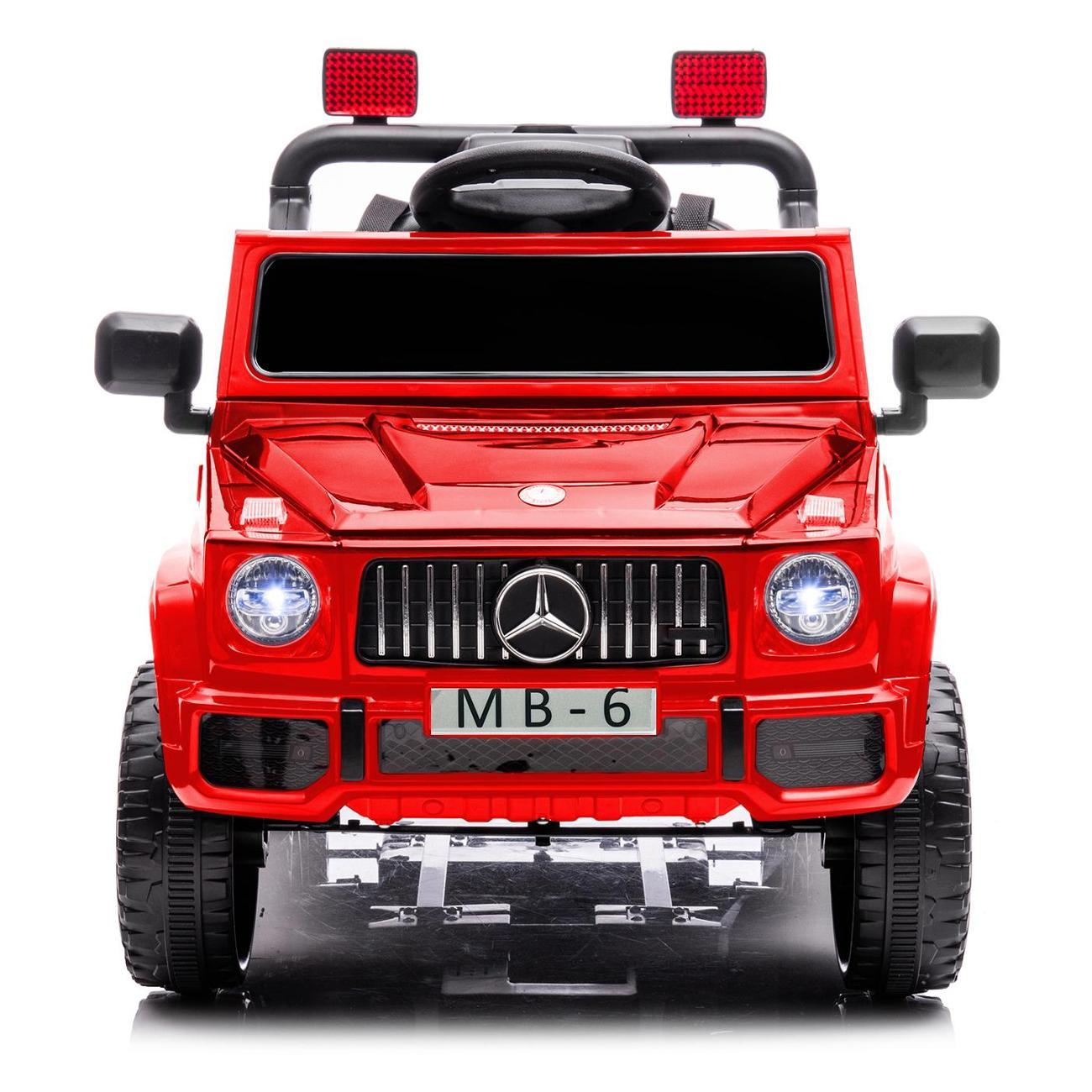 Электромобиль детский TOMMY Mercedes-Benz MB-6 красный