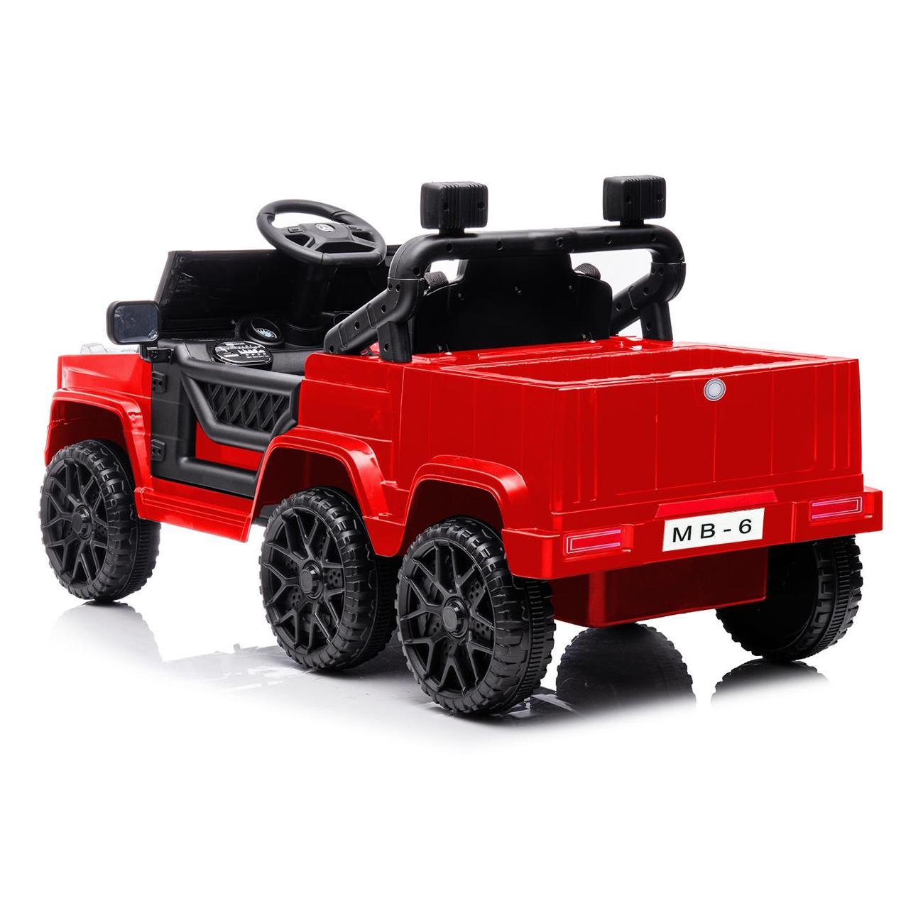 Электромобиль детский TOMMY Mercedes-Benz MB-6 красный