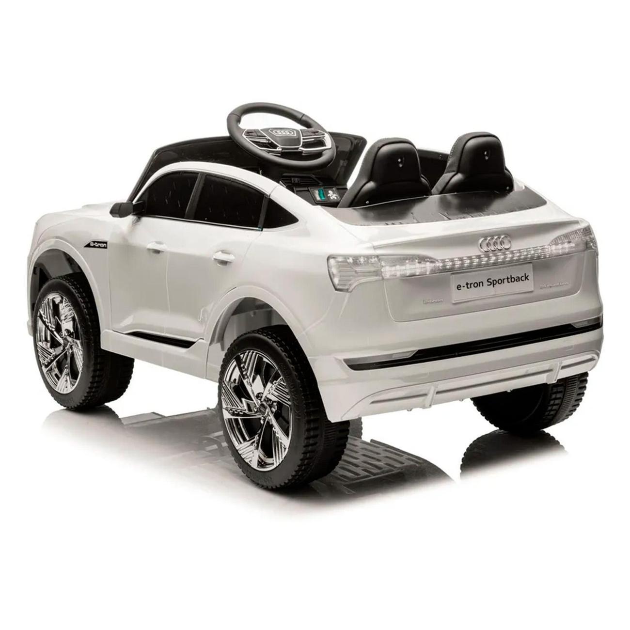 Электромобиль детский TOMMY Audi AU-3 белый