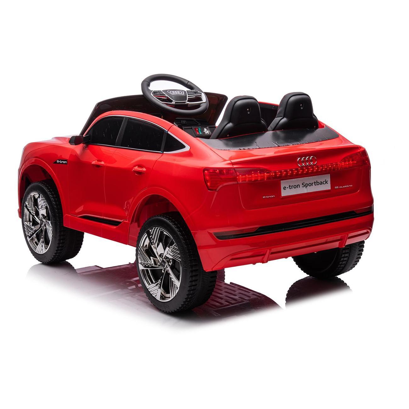 Электромобиль детский TOMMY Audi AU-3 красный