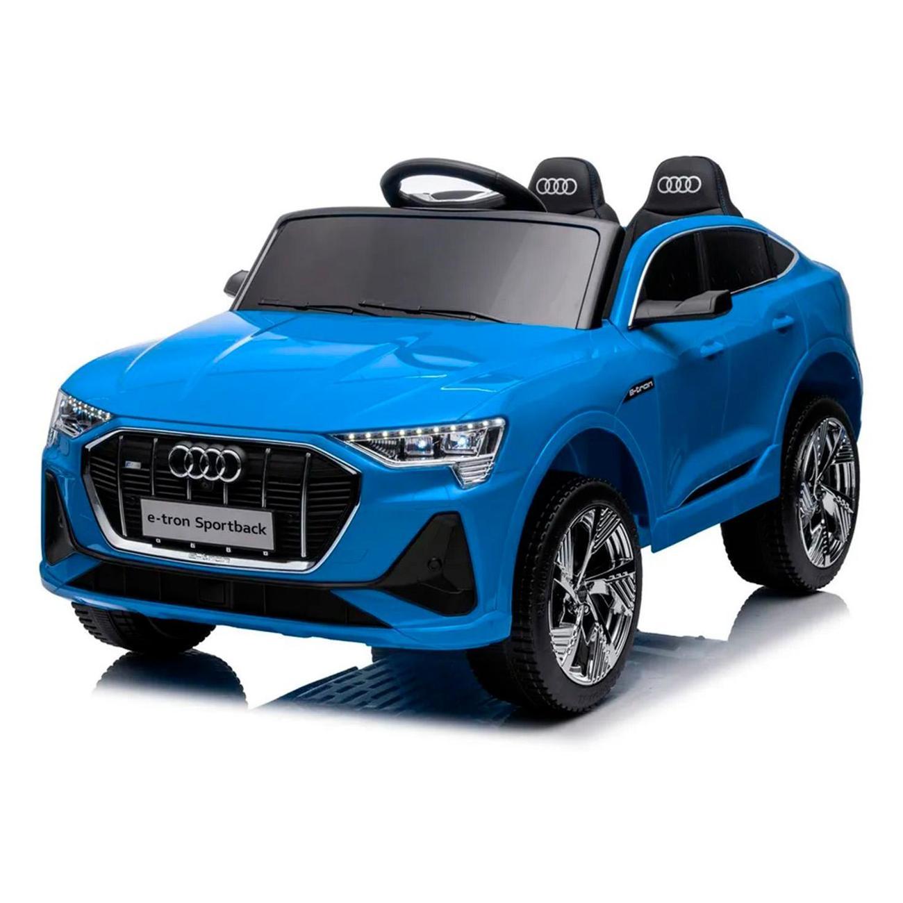 Электромобиль детский TOMMY Audi AU-3 синий