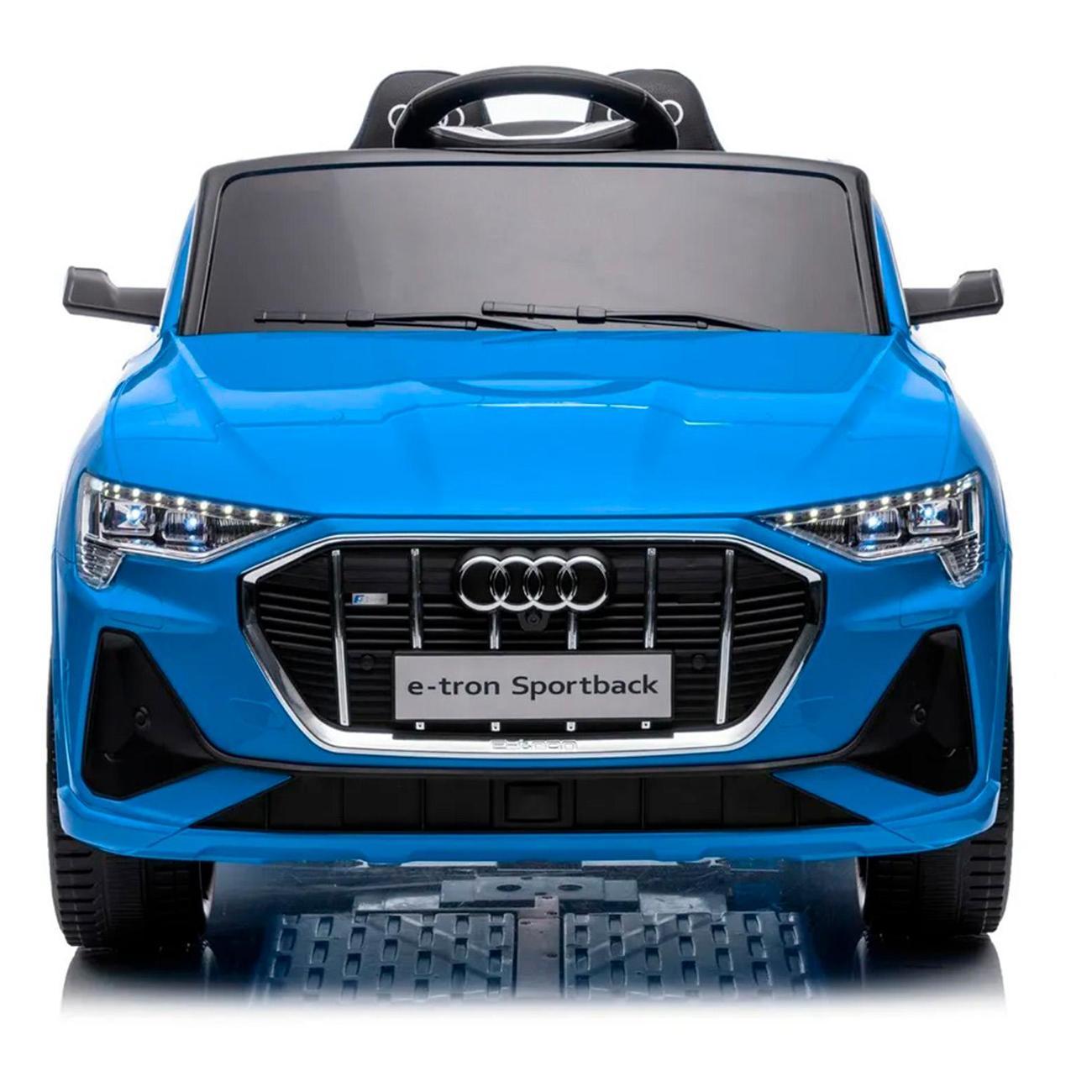 Электромобиль детский TOMMY Audi AU-3 синий