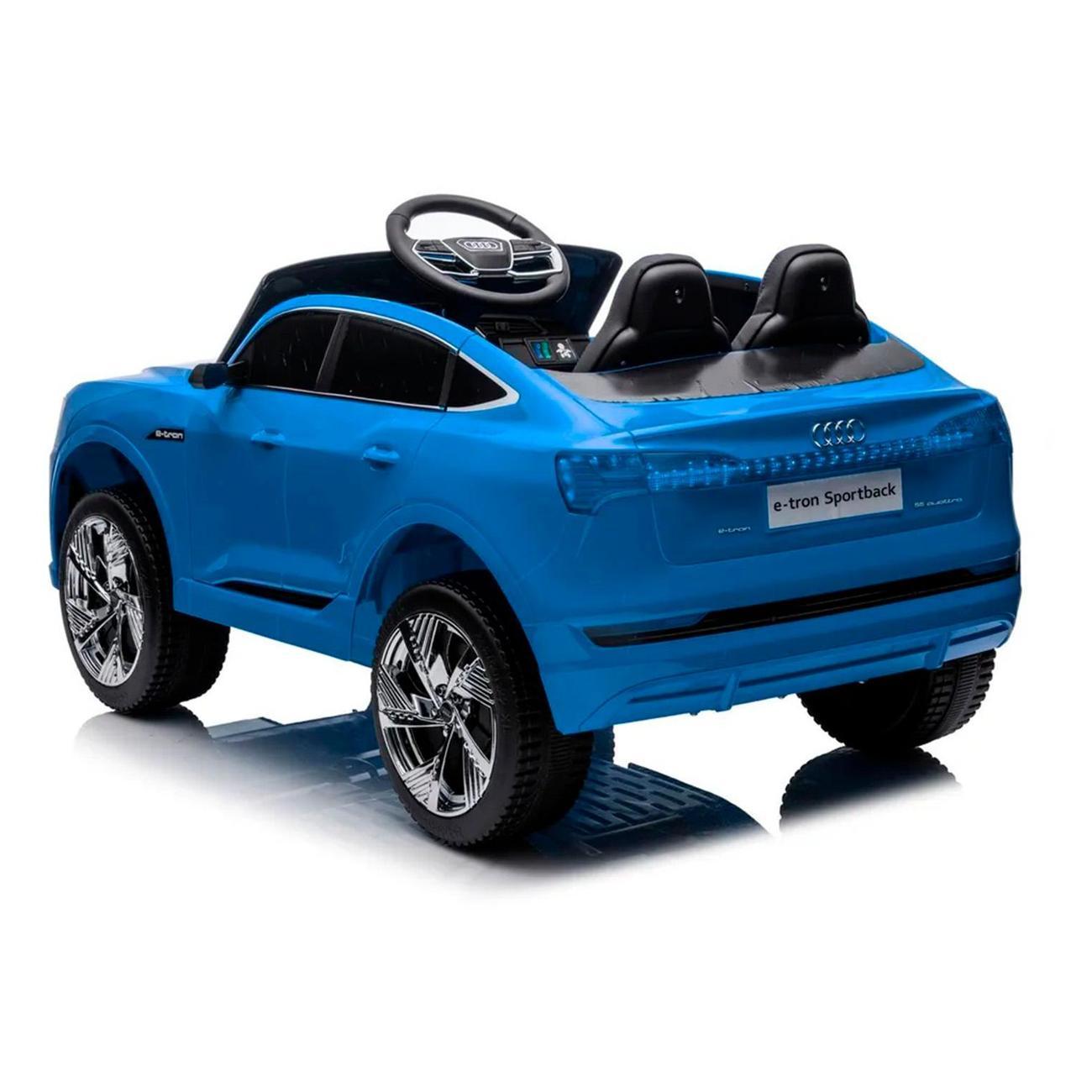 Электромобиль детский TOMMY Audi AU-3 синий