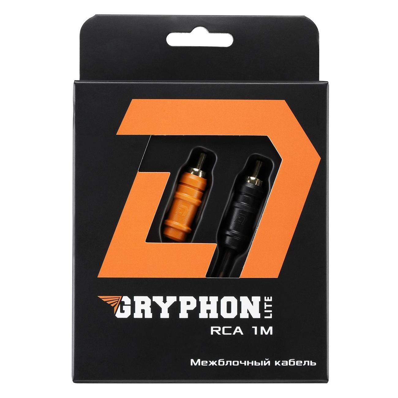 Кабель для автоакустики DL Audio Gryphon Lite RCA 1M