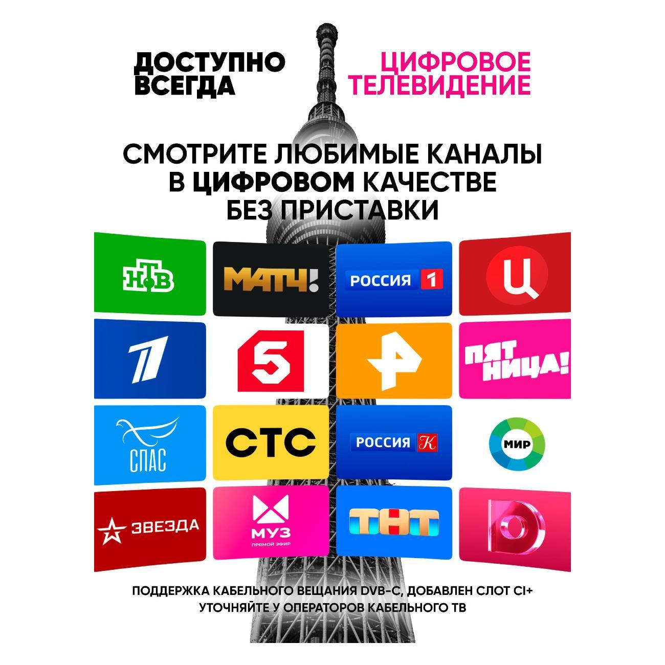 Телевизор Scoole SL-LED32S01T2S