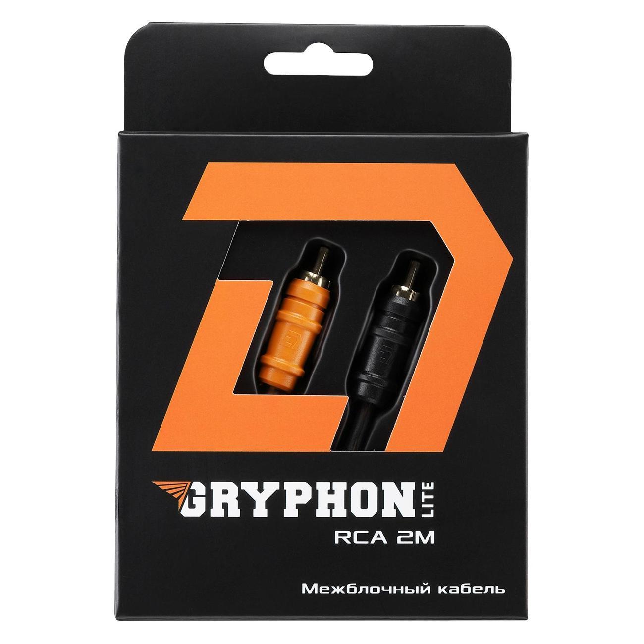 Кабель для автоакустики DL Audio Gryphon Lite RCA 2M