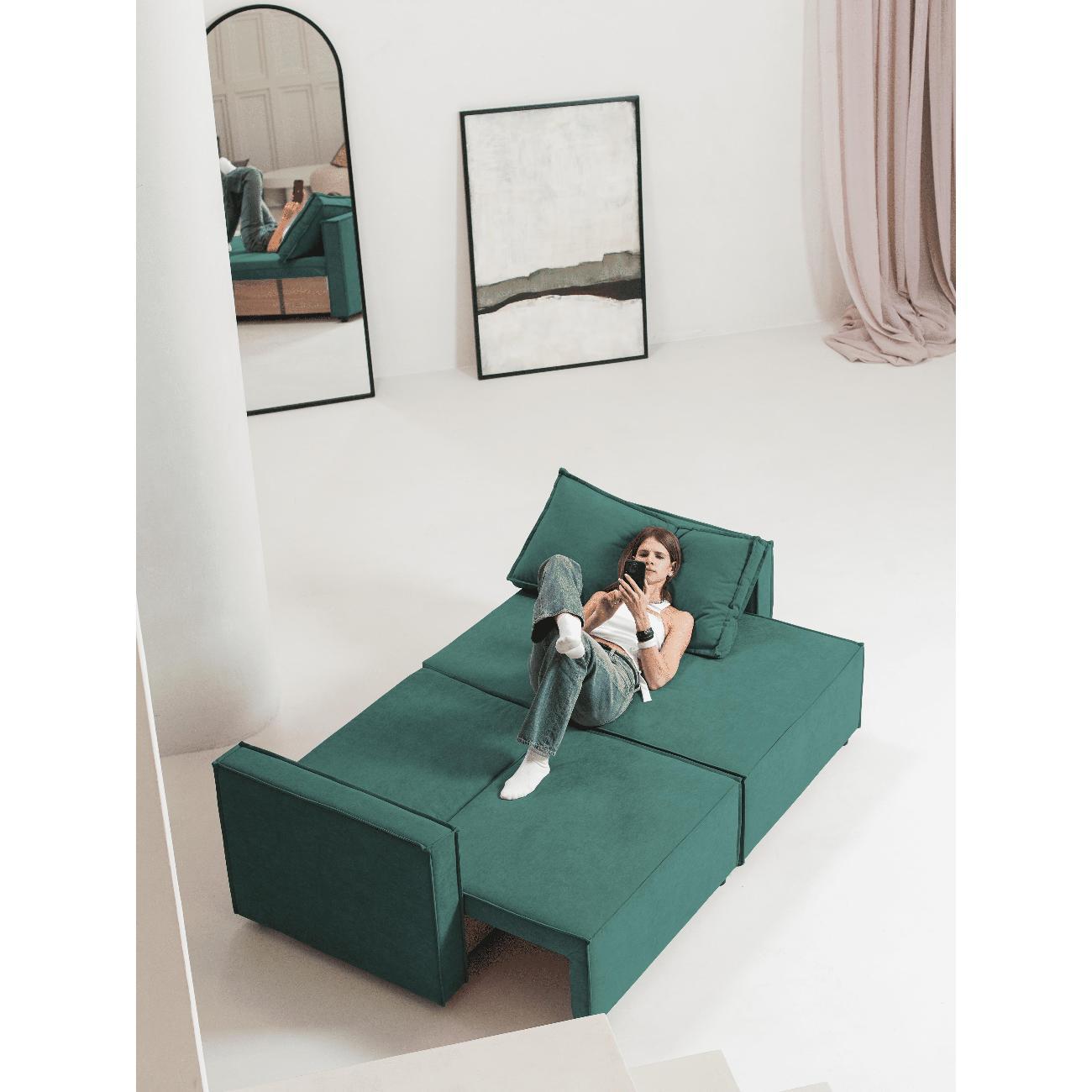 Диван CityHD ПармаПРО зеленый