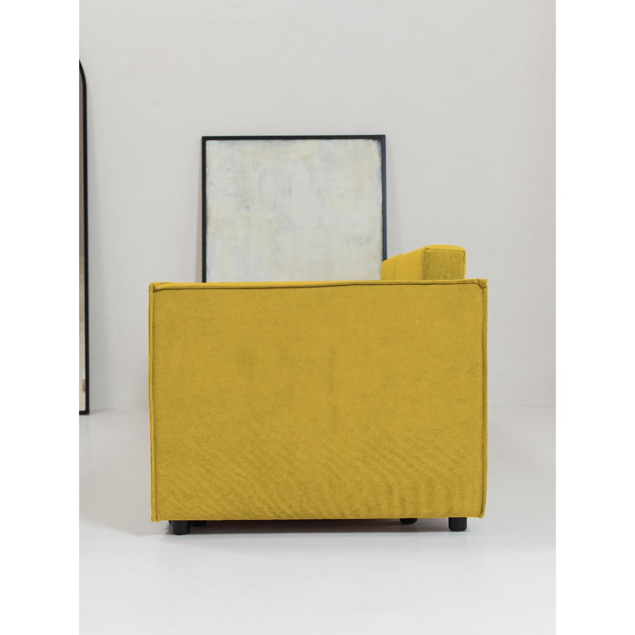 Диван CityHD ПармаПРО горчичный