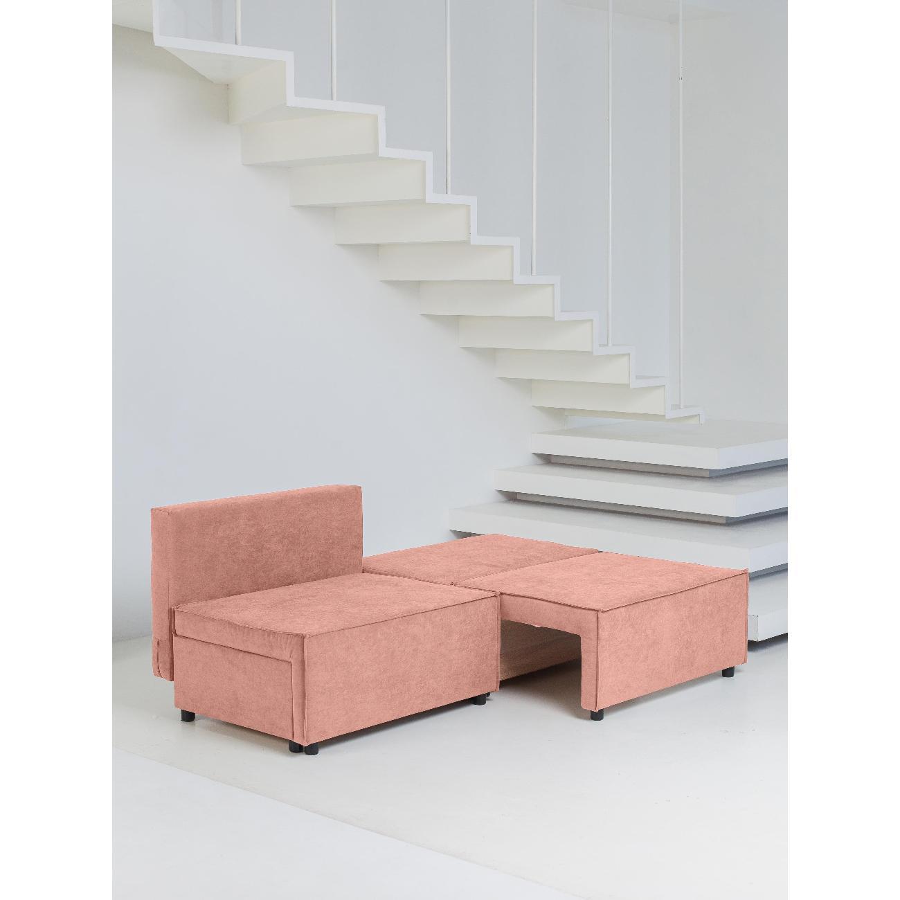 Диван CityHD ПармаПРО розовый