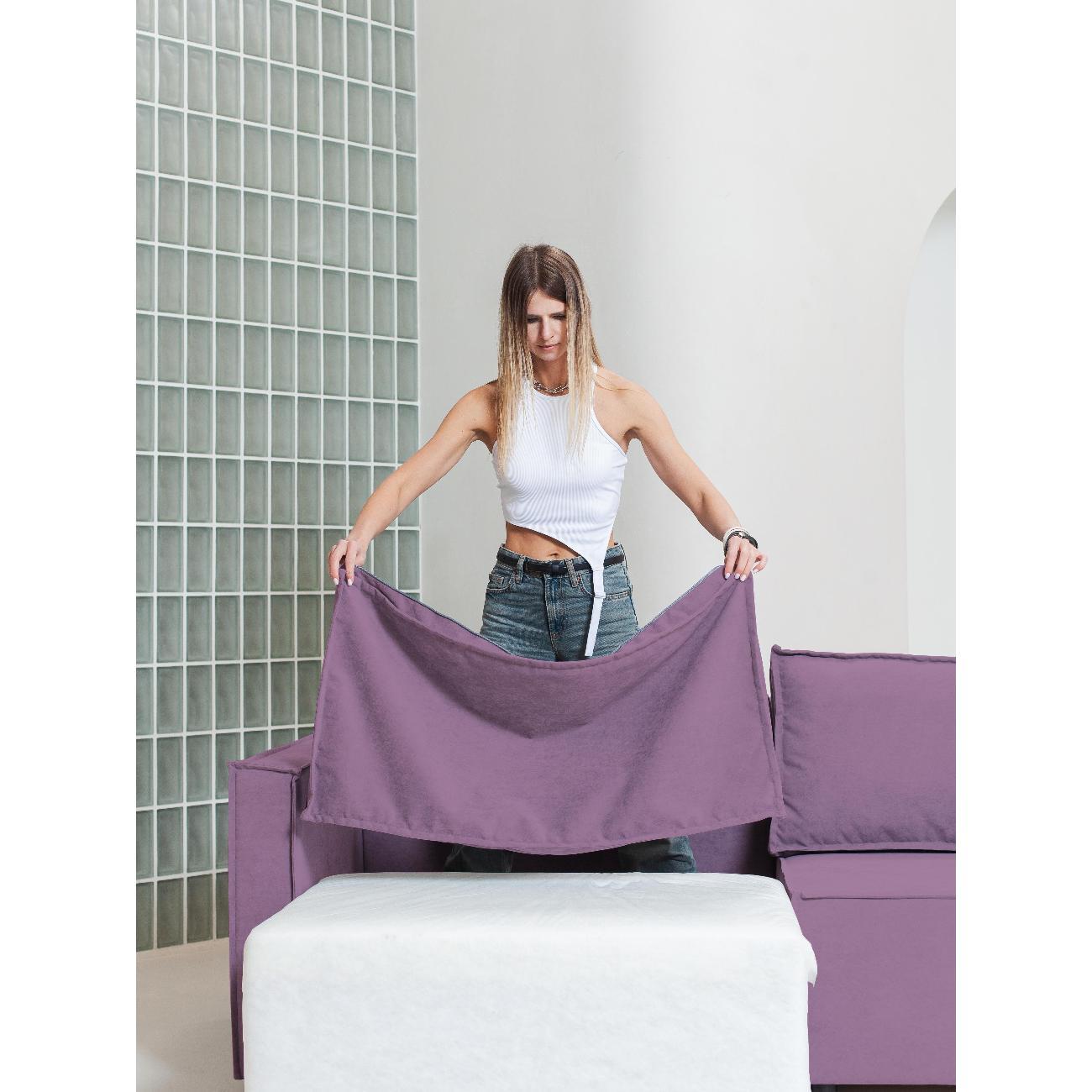 Диван CityHD ПармаПРО фиолетовый