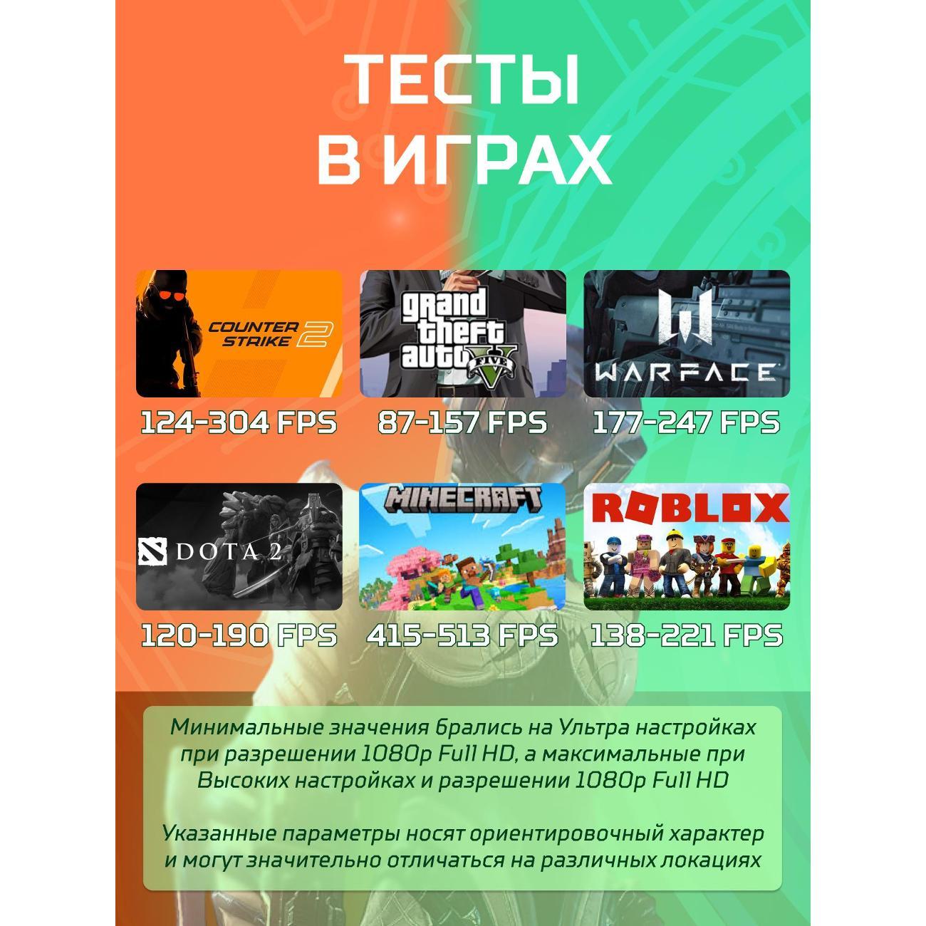 Системный блок БиГ! Комп Black Dragon Core i7 GTX 1660 Super W11 16GB 512GB 70v279.1s