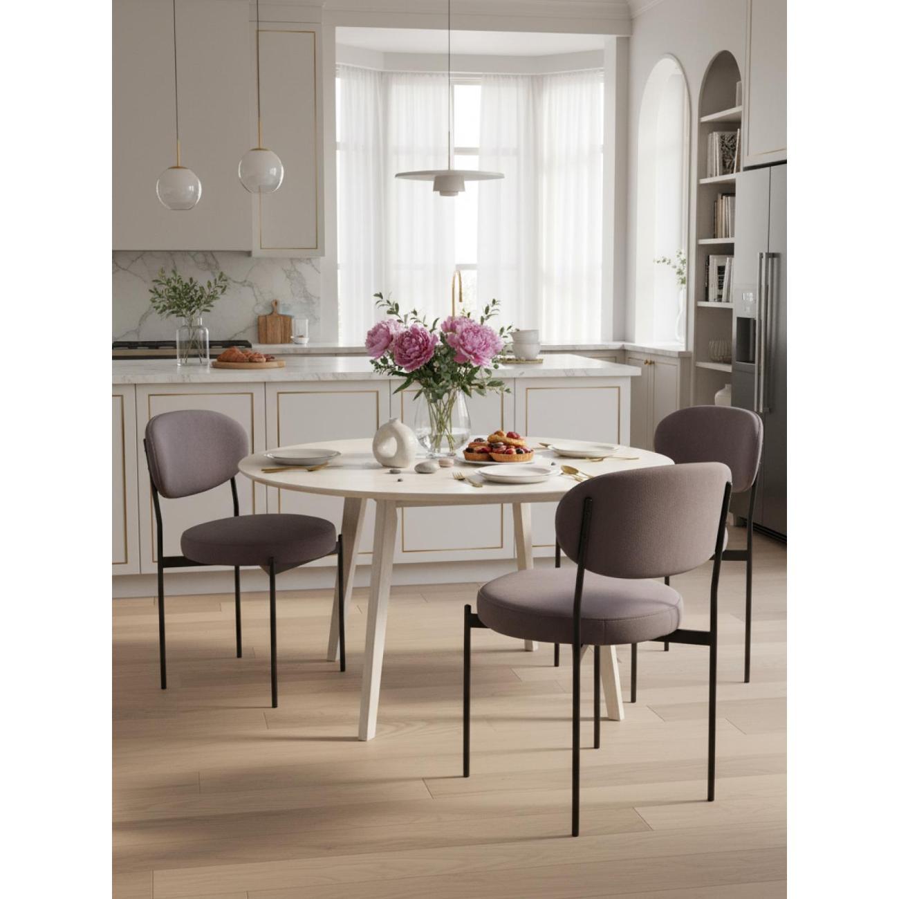 Стул обеденный Stool Group Бриф NEW велюр тёмносерый, 4шт.