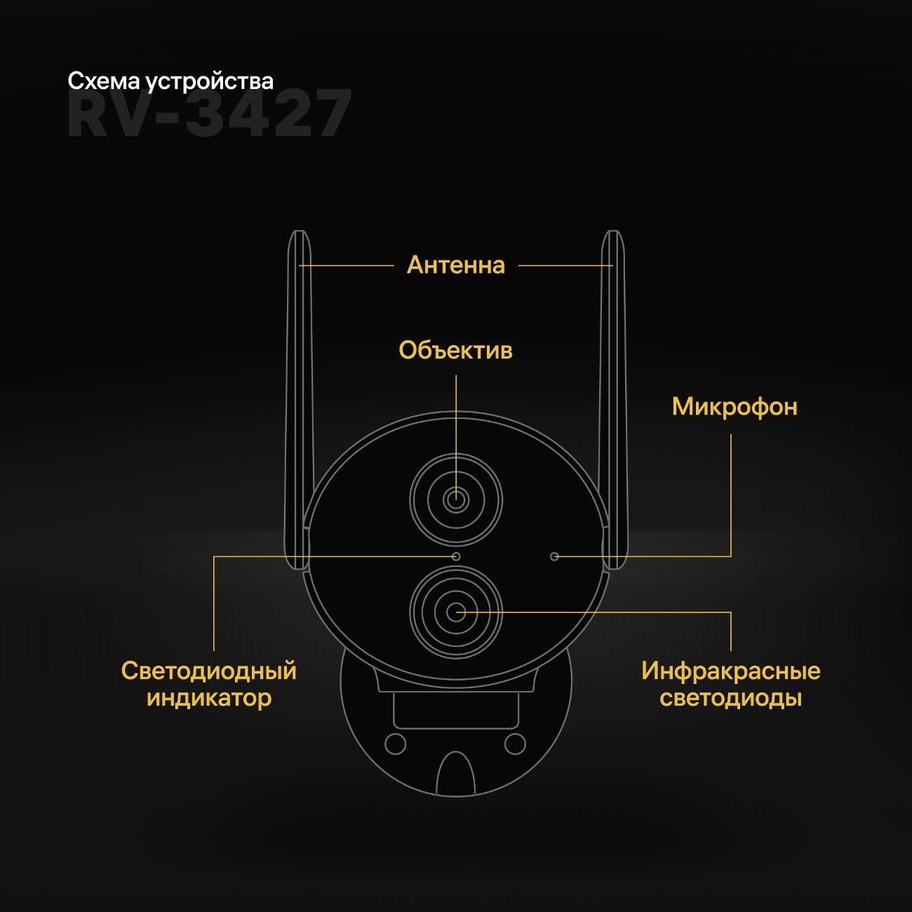 IP-камера Rubetek RV-3427
