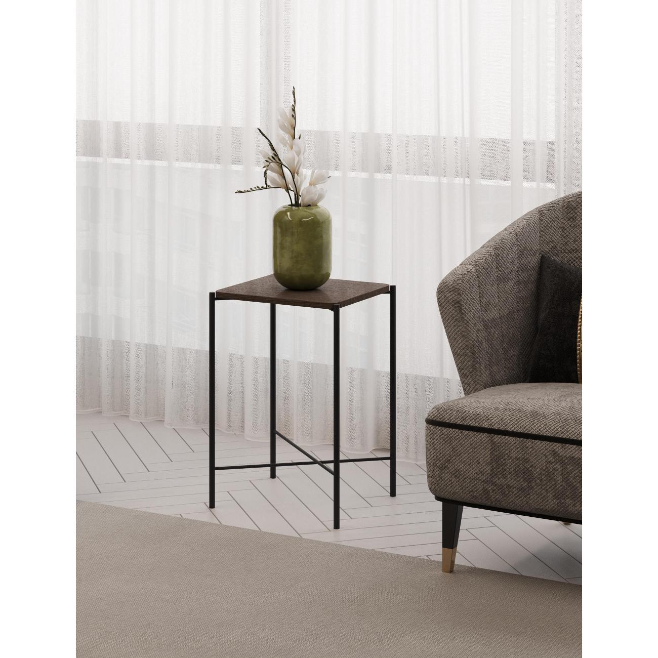 Стол журнальный Sline Лори Дуб браун