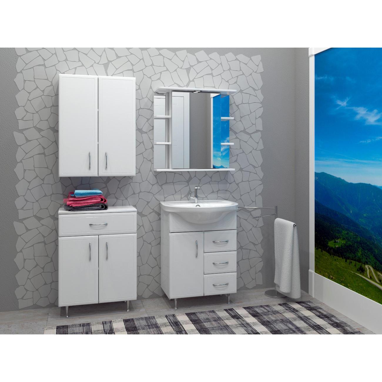 Комод Stella Polar Концепт 60, 1 ящ., корзина