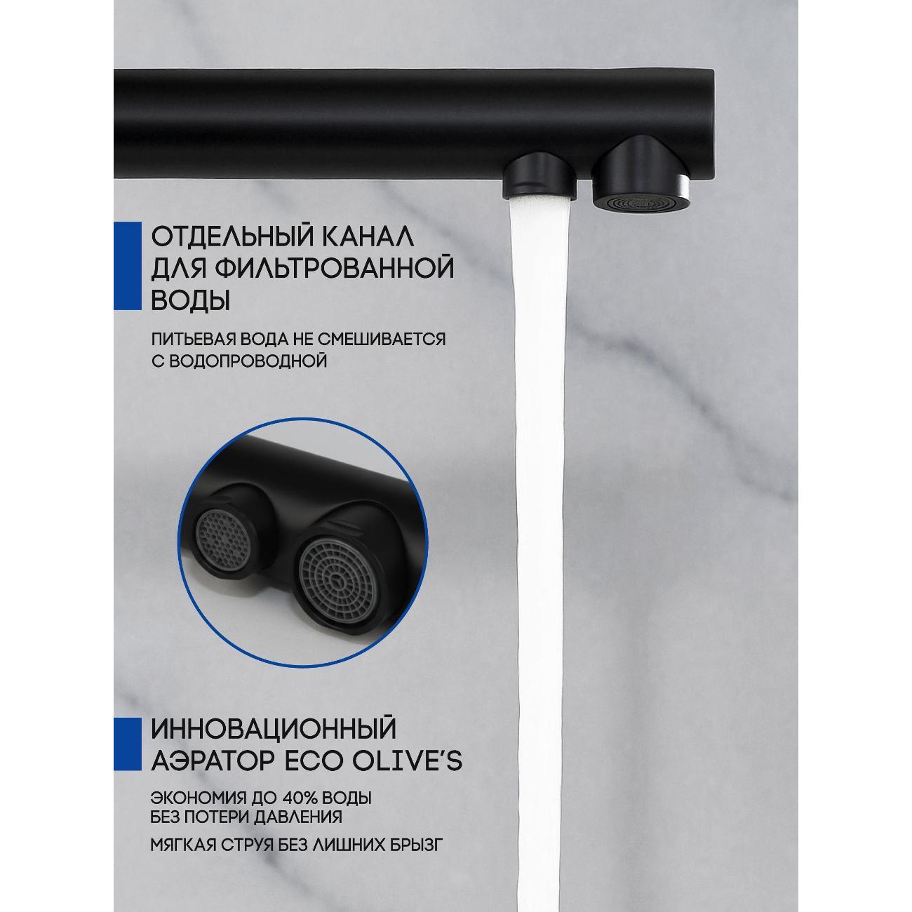 Смеситель OLIVE'S 13450BLB