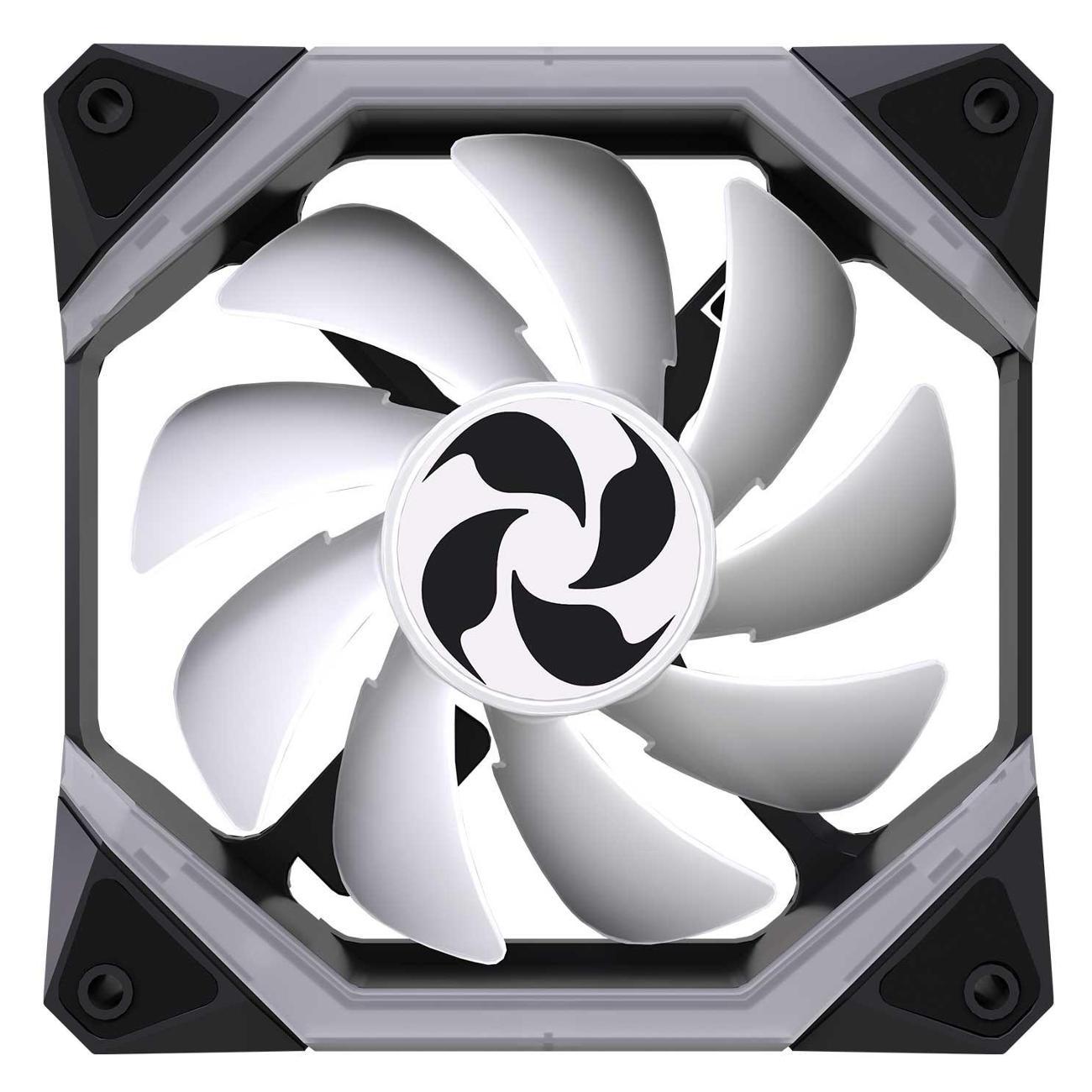 Вентилятор для компьютера 4FAN F40 Black 120mm 3 in 1 (F4012B3)