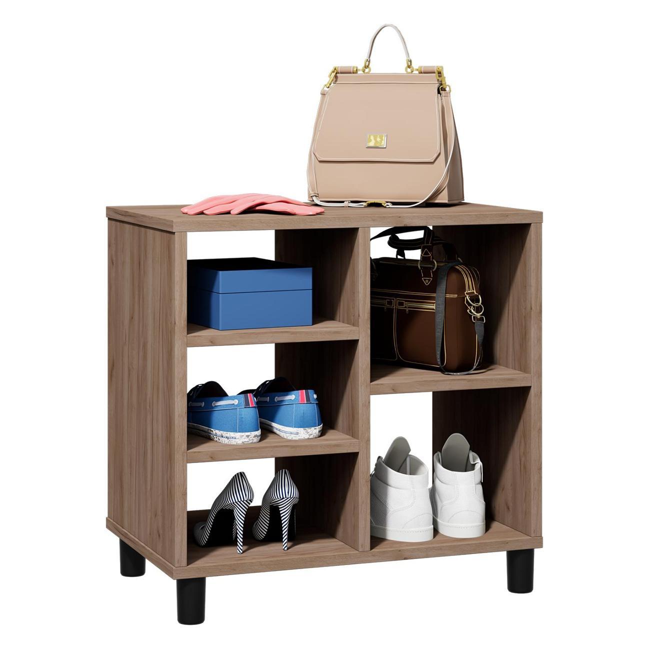 Обувница MFMaster Уно-143 дуб крафт табак