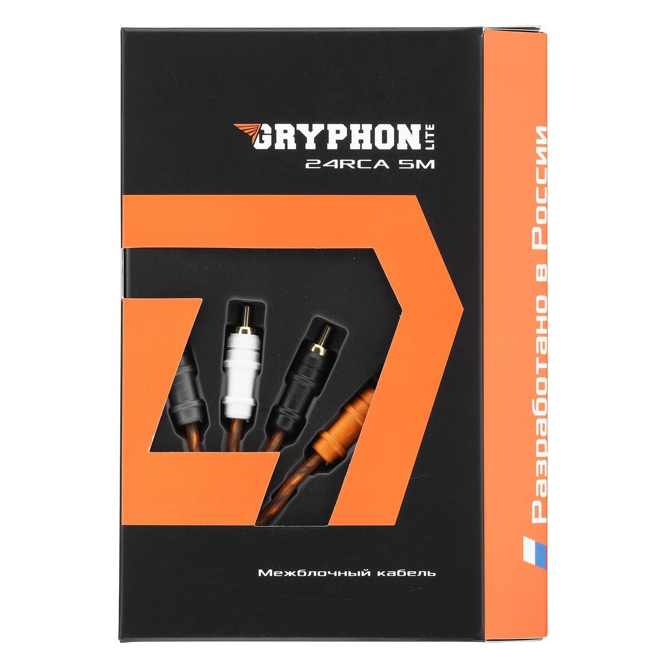 Кабель для автоакустики DL Audio Gryphon Lite 24RCA 5M