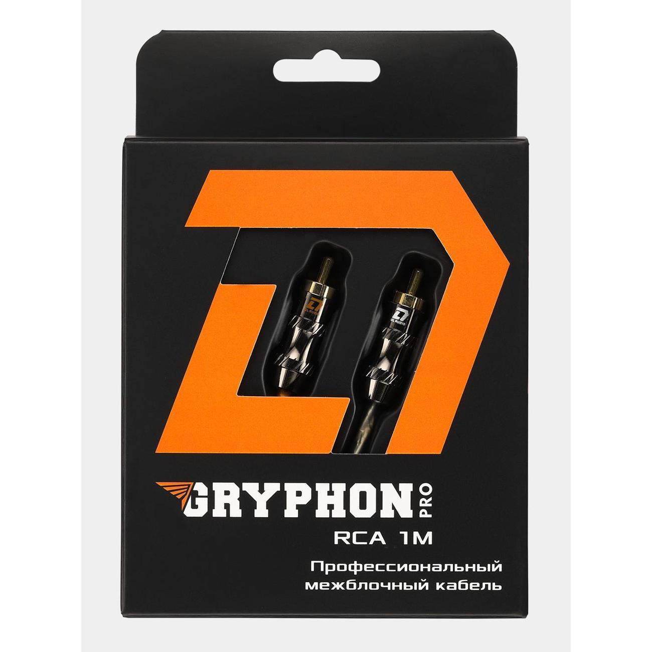 Кабель для автоакустики DL Audio Gryphon Pro RCA 1M