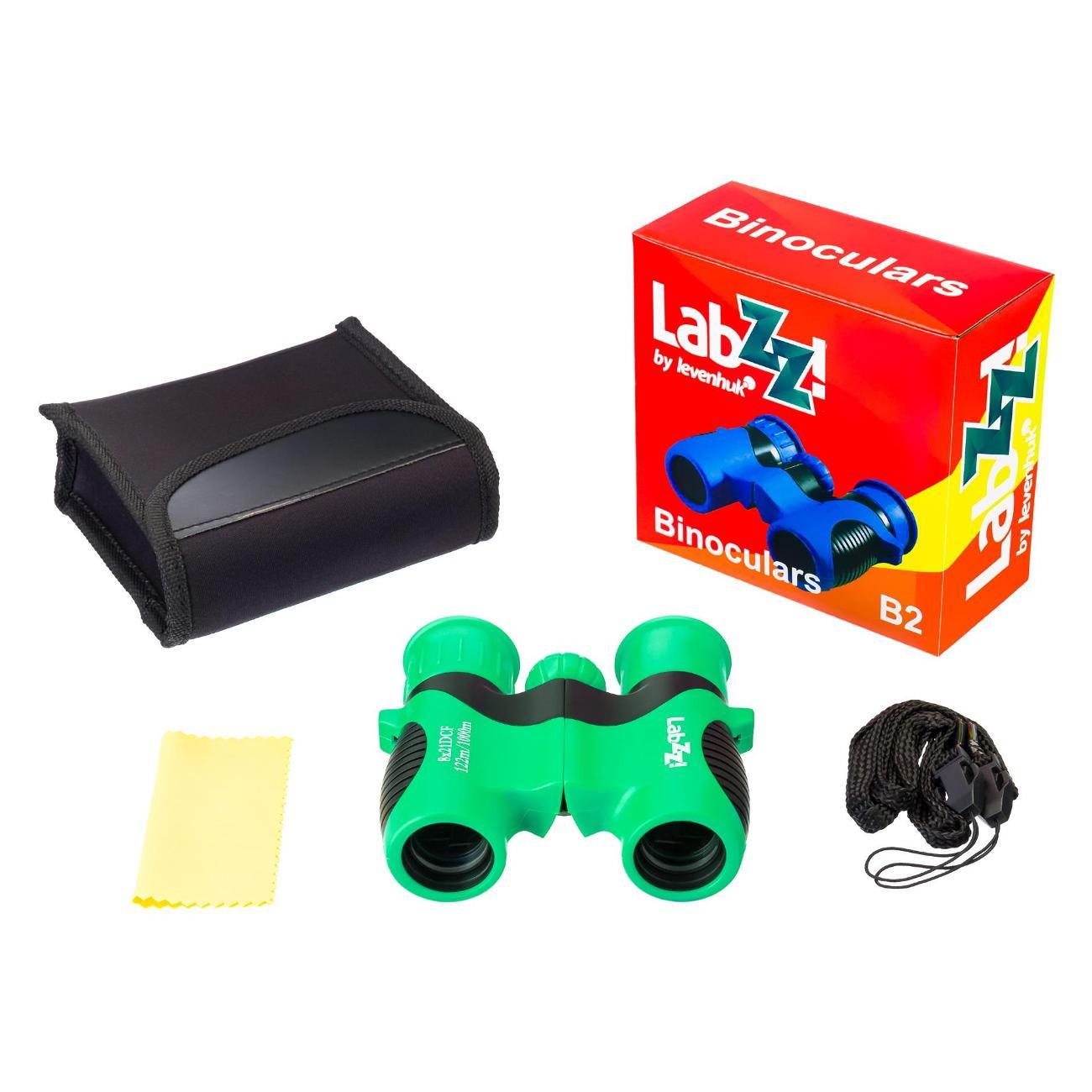 Бинокль Levenhuk LabZZ B2 Green Apple зеленый
