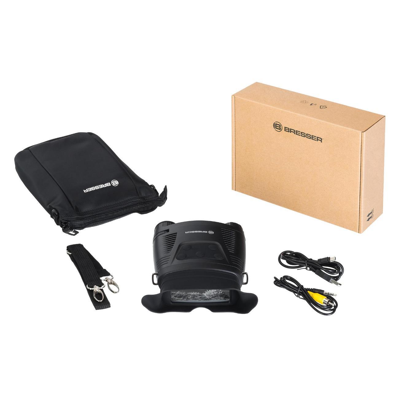 Бинокль BRESSER 3,5х, с функцией записи черный