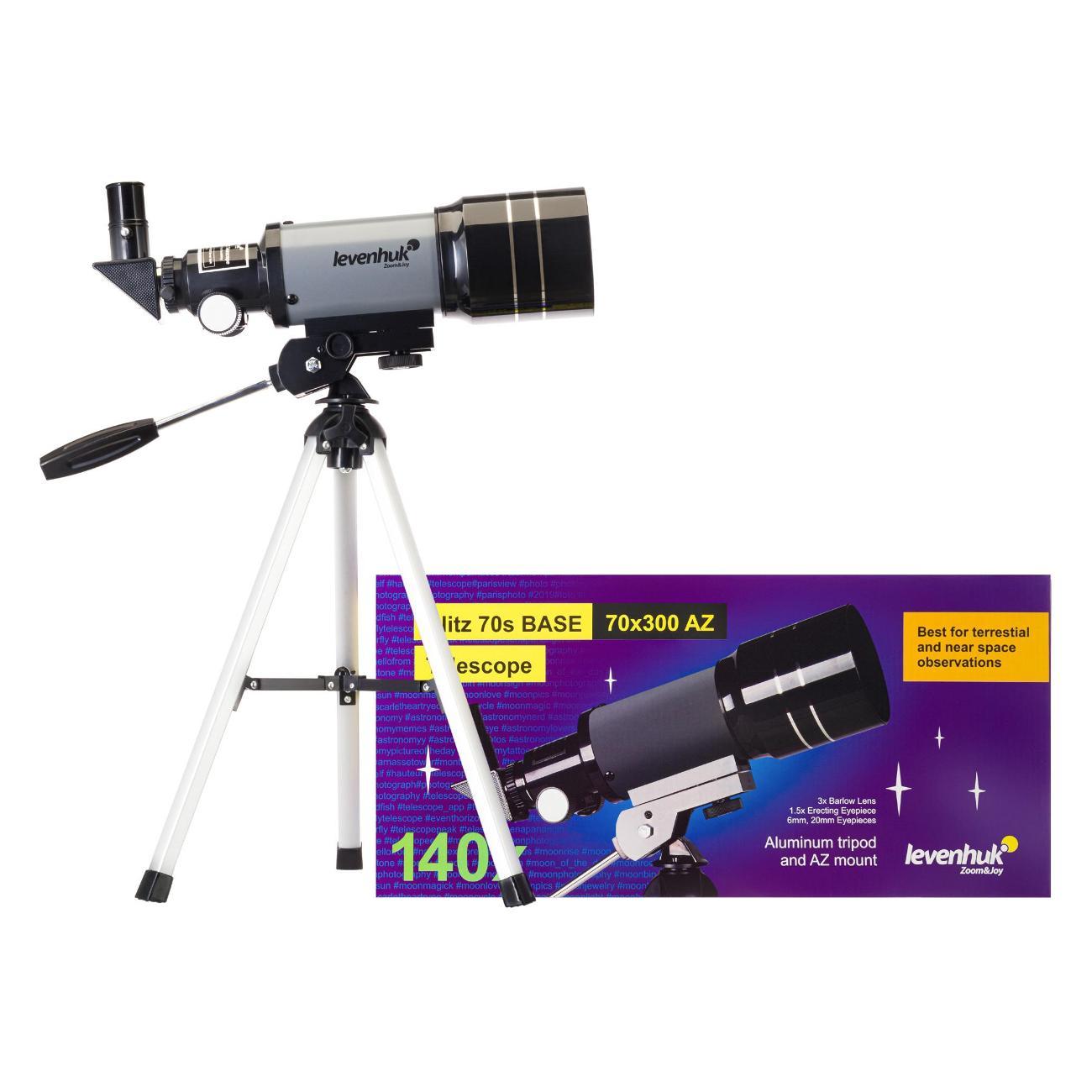 Телескоп Levenhuk Blitz 70s BASE