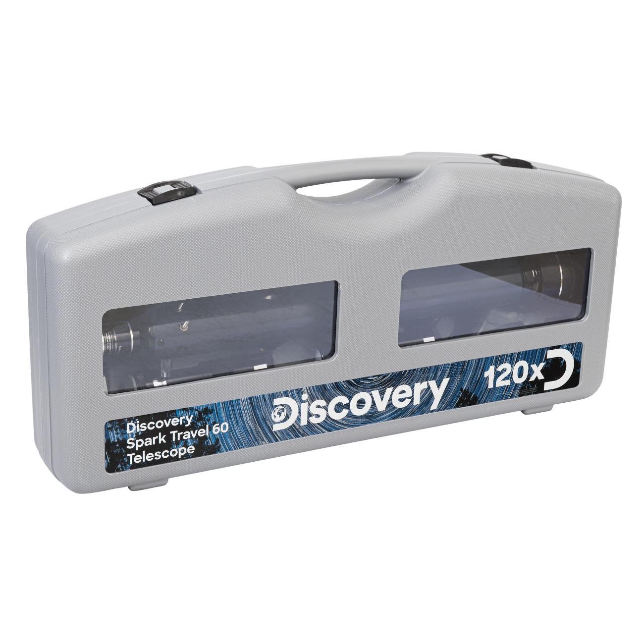 Телескоп Levenhuk Discovery Spark Travel 60 с книгой