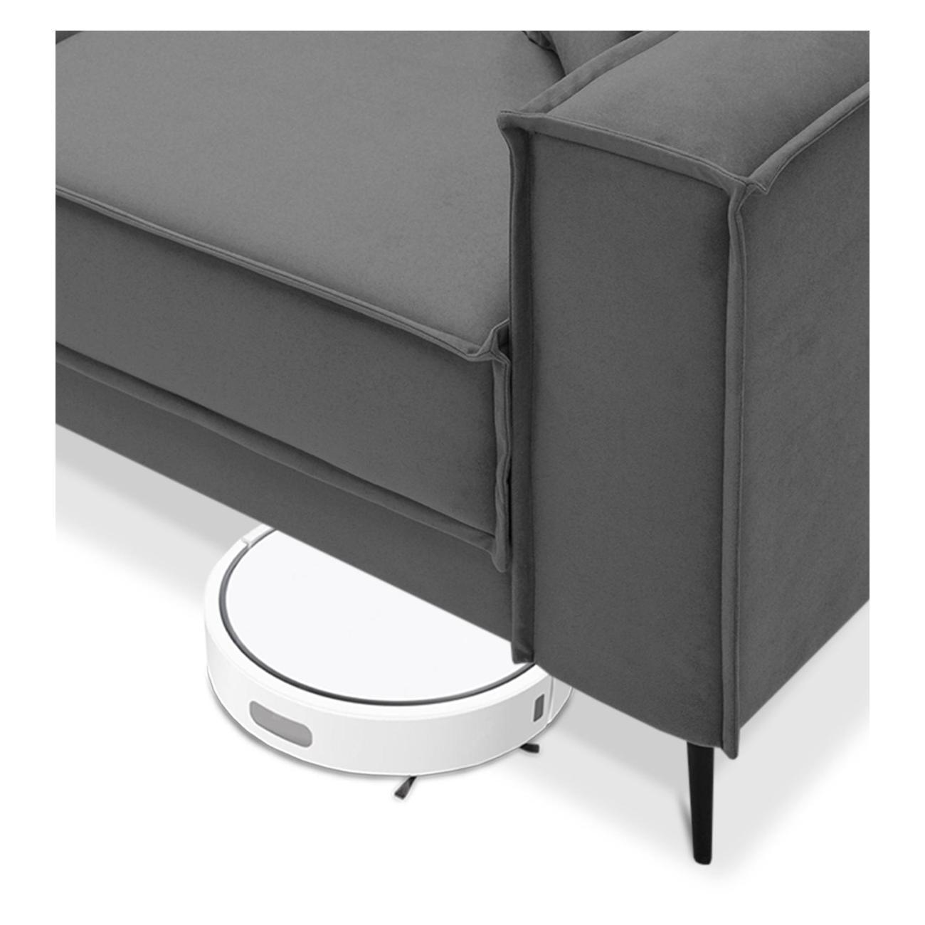 Диван Ладья Авиньон 140 Ultra серый