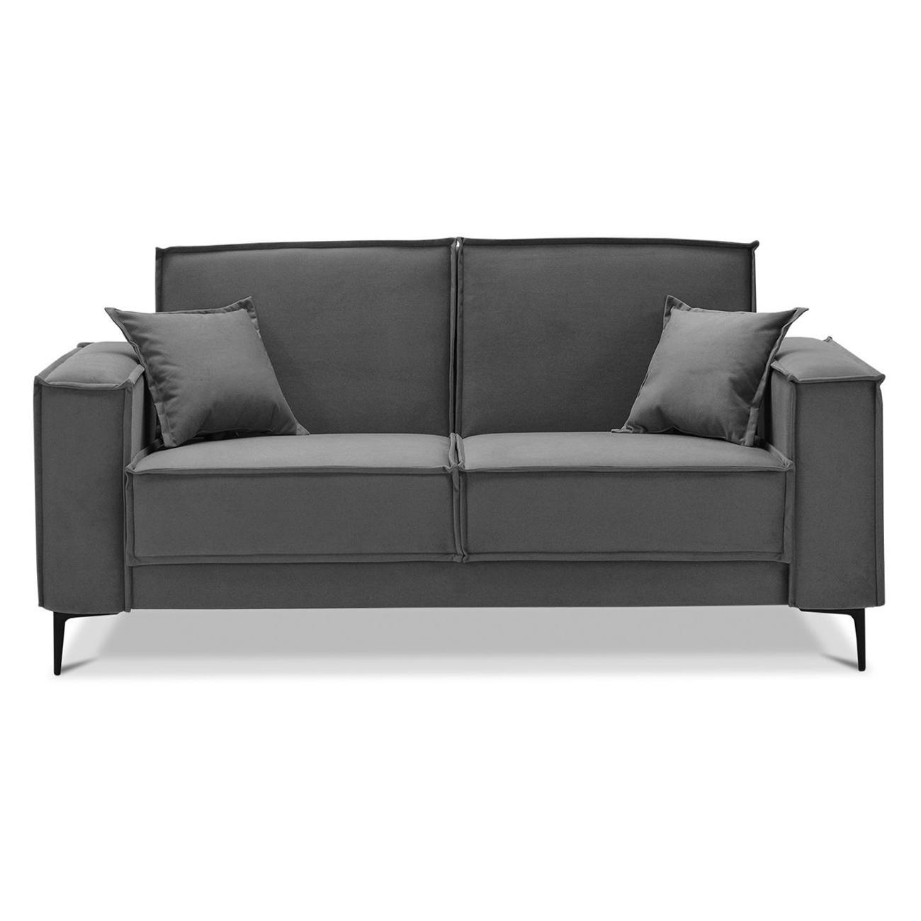 Диван Ладья Авиньон 140 Ultra серый