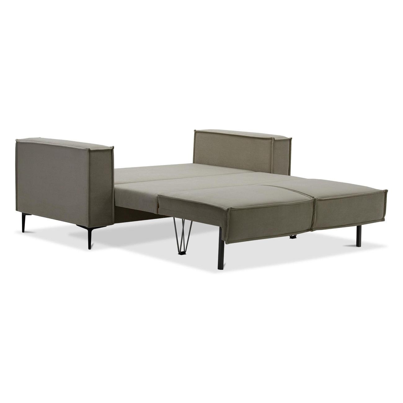 Диван Ладья Авиньон 140 велюр песочный