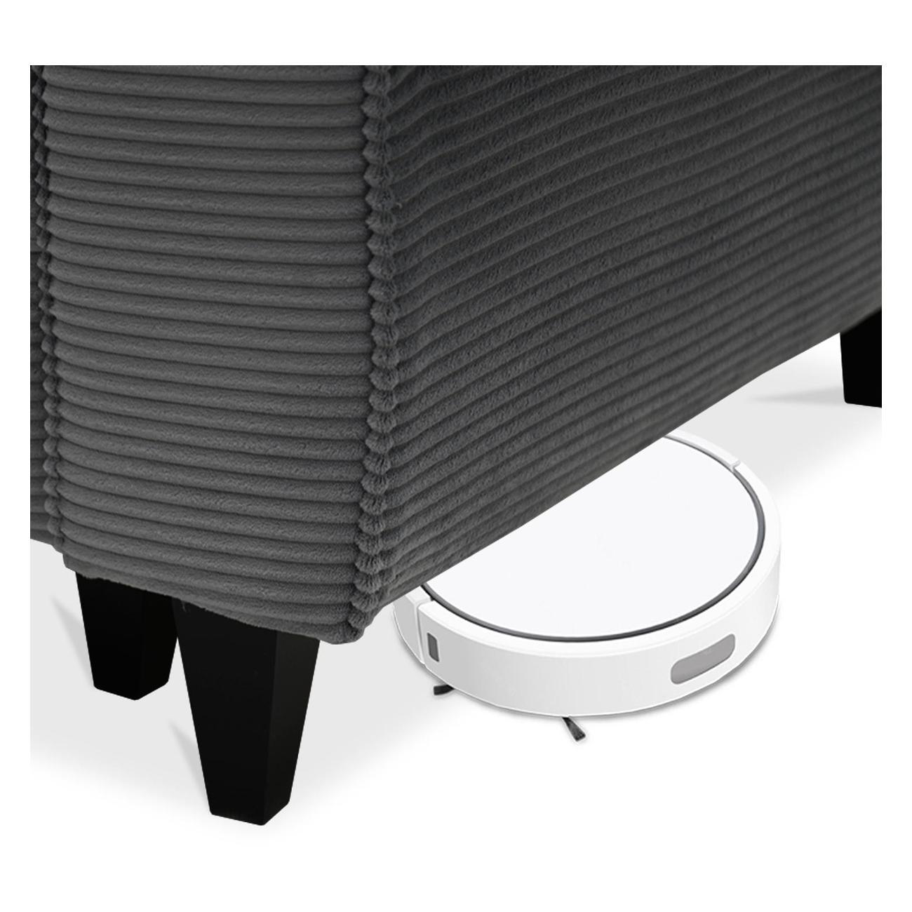 Диван Ладья Гизела 120 Cilium Grafit